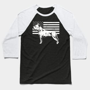 USA American Pitbull Baseball T-Shirt